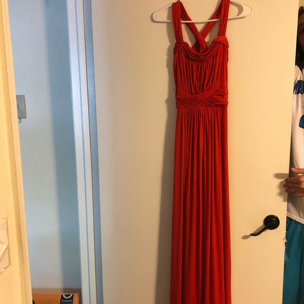 Red prom dress